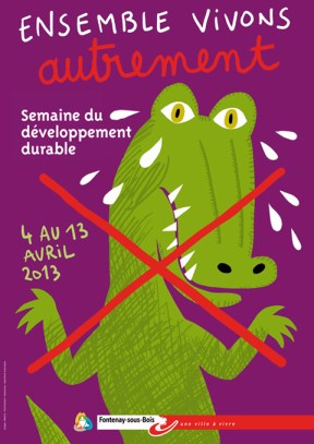 affiche croco