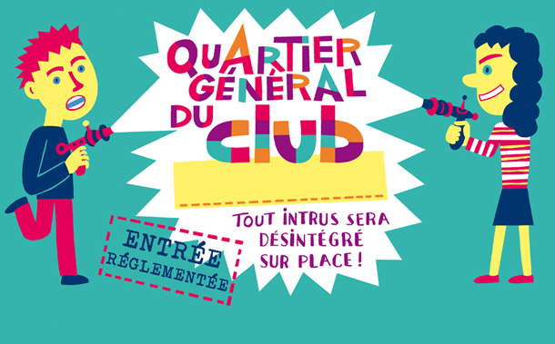 CLUB panneau QG
