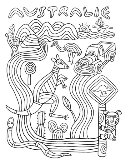 4 australie kangourou